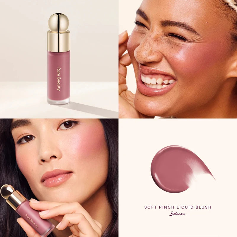 Trending Rare Beauty Positive Light Silky Highlight Liquid Transparent Pearlescent‌ Cheek Nose High Gloss Long Lasting Brighteni