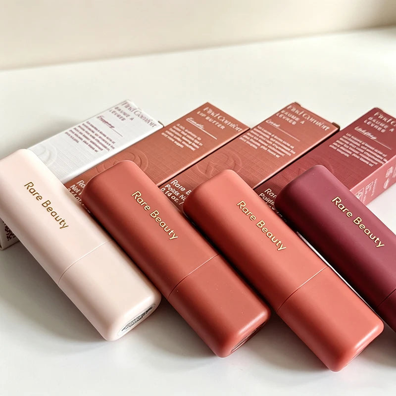 RARE Beauty Lightweight Texture Hydration Non Greasy Water Light Sensation Liquid Blusher Moisturizing Butter Lipstick Cosmetics