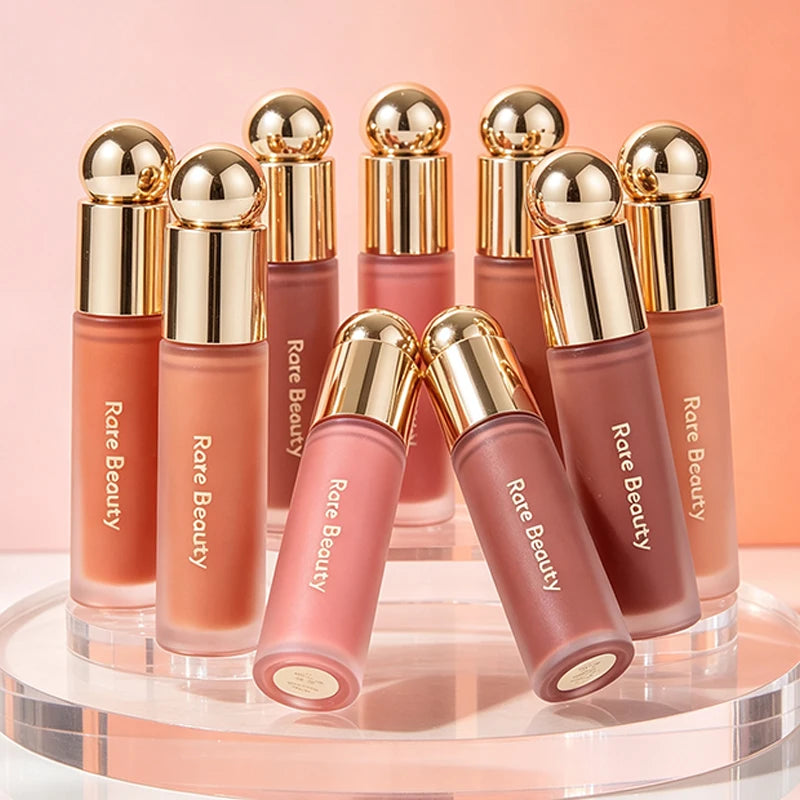 RARE Beauty Lightweight Texture Hydration Non Greasy Water Light Sensation Liquid Blusher Moisturizing Butter Lipstick Cosmetics