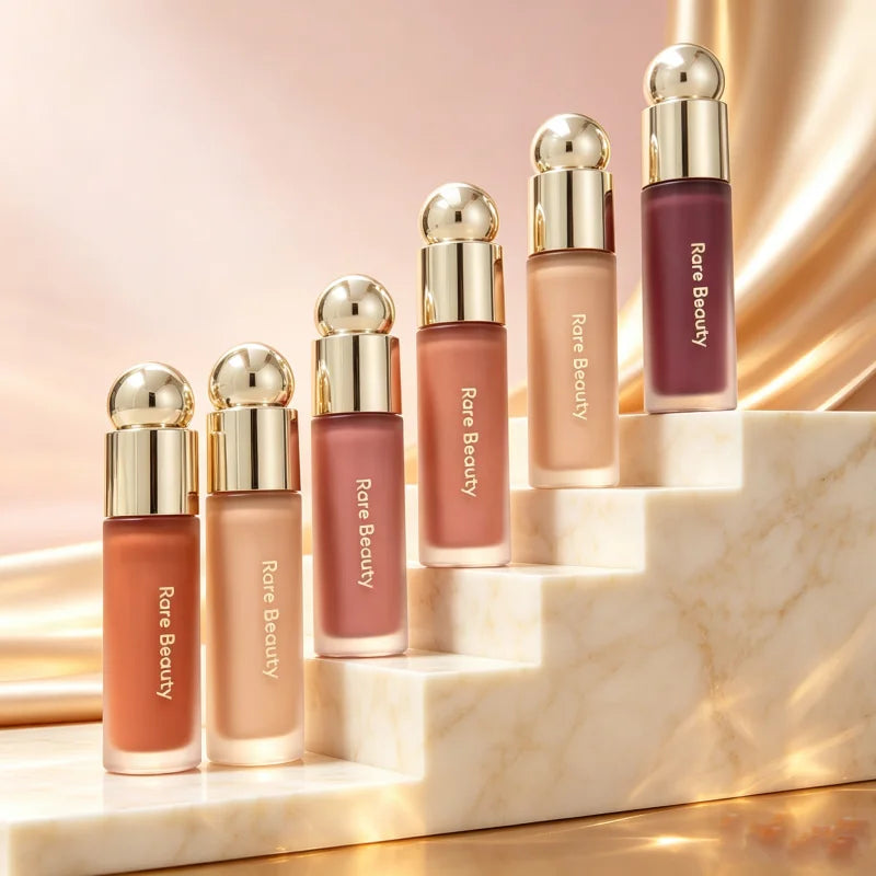 Trending Rare Beauty Positive Light Silky Highlight Liquid Transparent Pearlescent‌ Cheek Nose High Gloss Long Lasting Brighteni