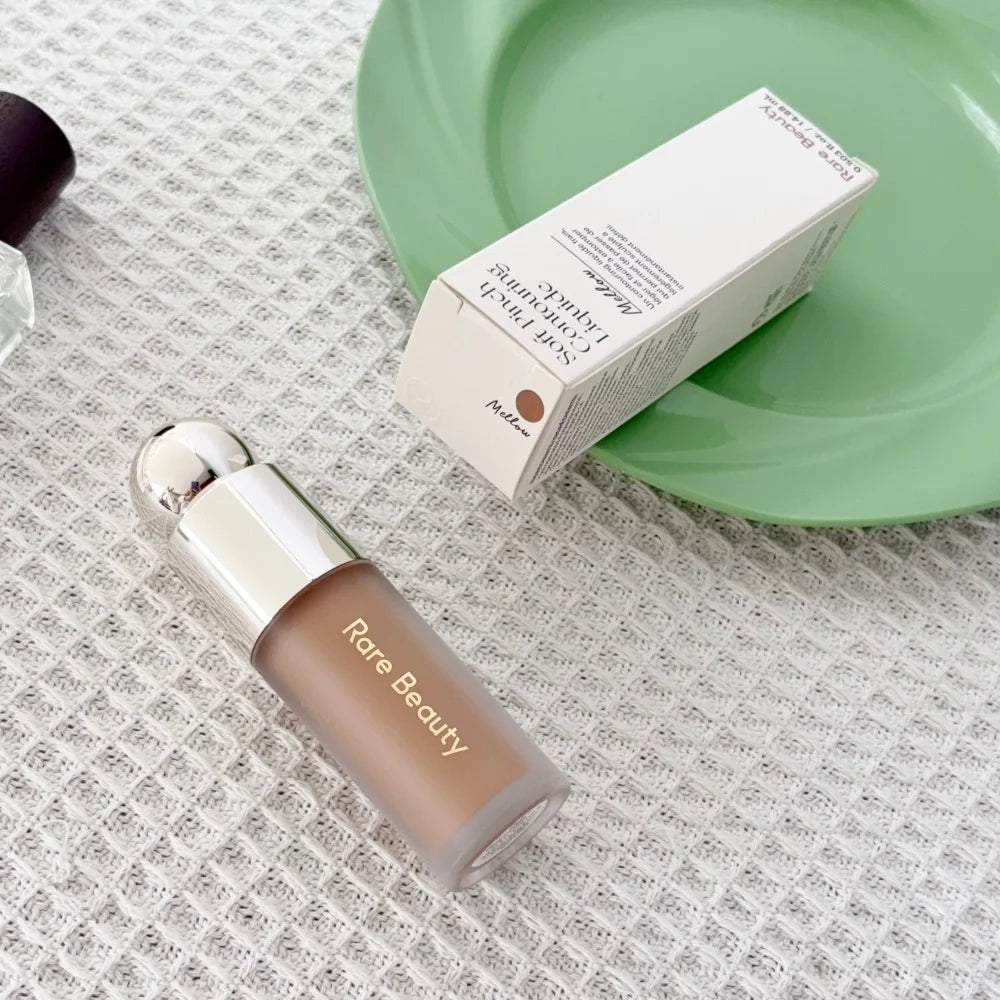 Rare Beauty 3D Face Contour Liquid Bronzer Shade Smooth Highlight Mirror Lasting Natural Nose Shadow Waterproof Brighten Makeup