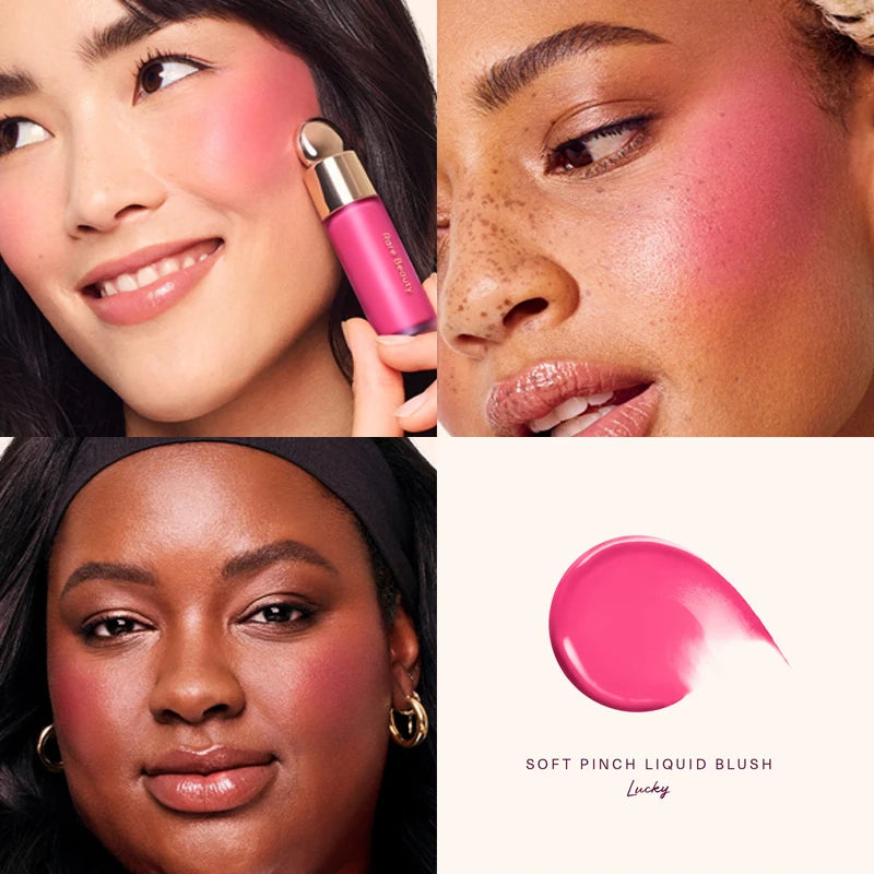 Trending Rare Beauty Positive Light Silky Highlight Liquid Transparent Pearlescent‌ Cheek Nose High Gloss Long Lasting Brighteni