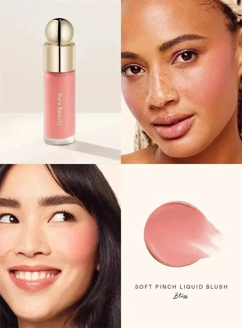 Rare Beauty Butter Lip Balm Liquid Blush Smoothly Long Lasting Plump Makeup Hope Love Virtue Happy Wonder Worth Brand Cosmetic