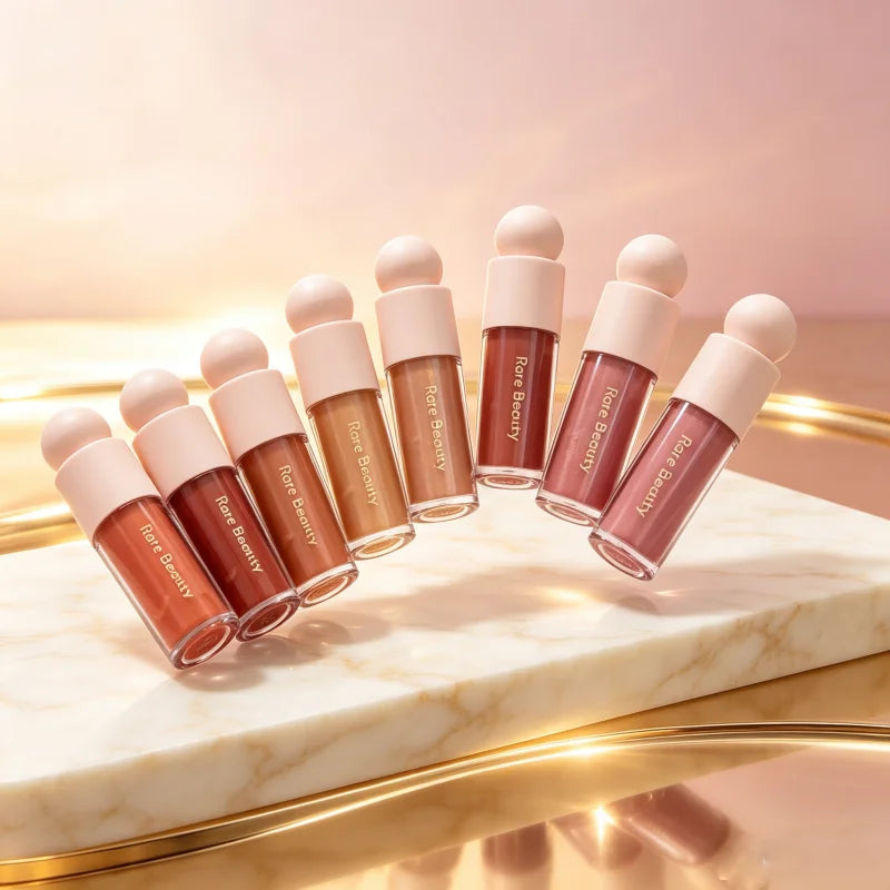 Trending Rare Beauty Positive Light Silky Highlight Liquid Transparent Pearlescent‌ Cheek Nose High Gloss Long Lasting Brighteni