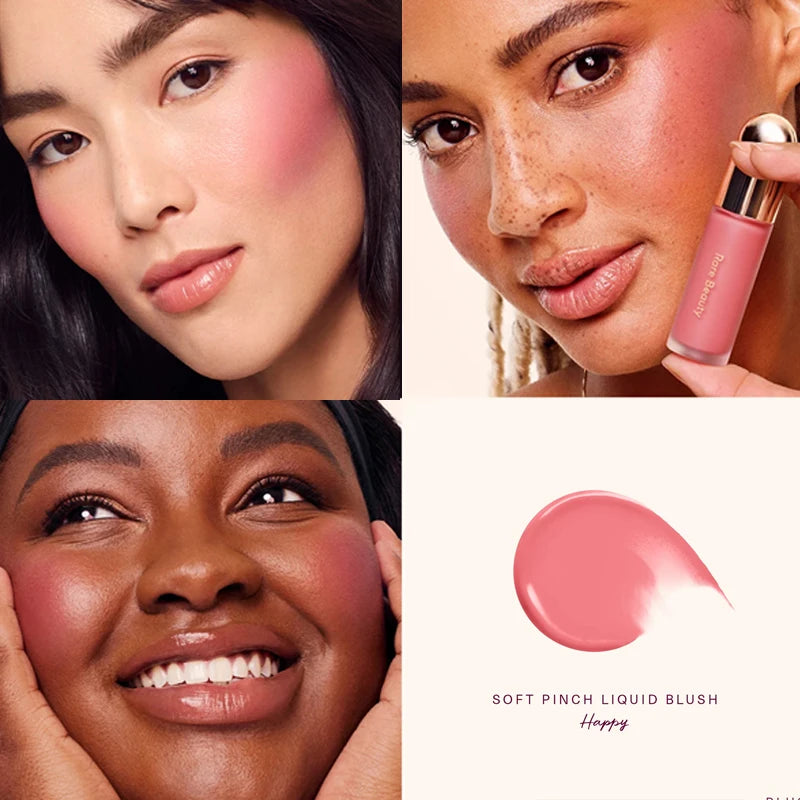 Trending Rare Beauty Positive Light Silky Highlight Liquid Transparent Pearlescent‌ Cheek Nose High Gloss Long Lasting Brighteni