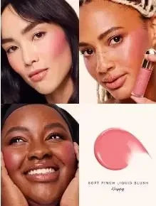 Rare Beauty New Butter Contains 4g of hyaluronic acid Lipstick Gentle Caramel Color Moisturizing Volumizing Loved/friendly Blush