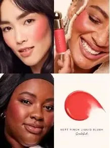 Rare Beauty New Butter Contains 4g of hyaluronic acid Lipstick Gentle Caramel Color Moisturizing Volumizing Loved/friendly Blush
