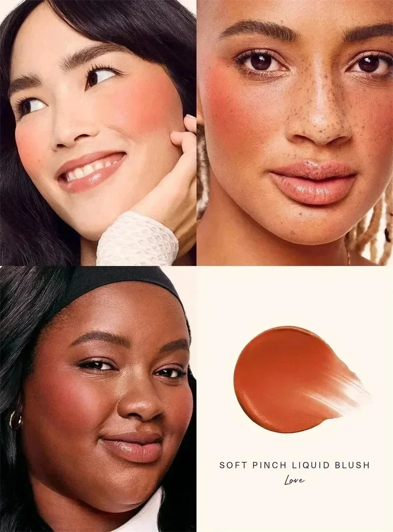 Rare Beauty Butter Lip Balm Liquid Blush Smoothly Long Lasting Plump Makeup Hope Love Virtue Happy Wonder Worth Brand Cosmetic