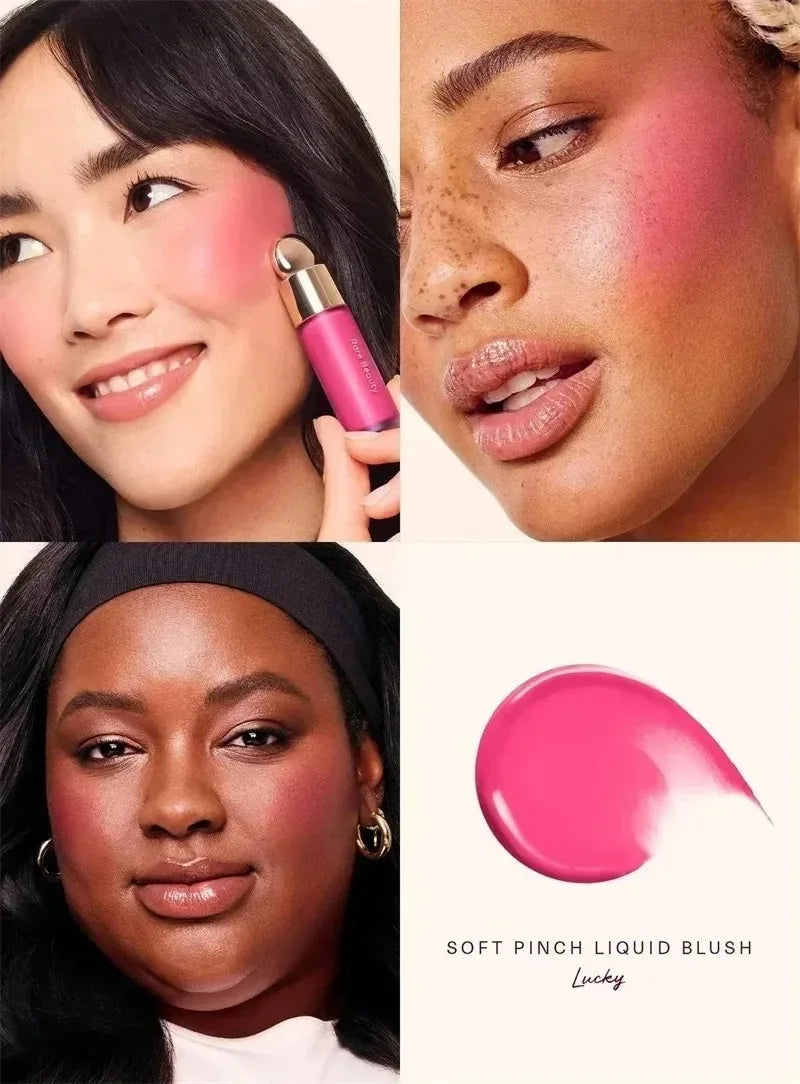 Rare Beauty Butter Lip Balm Liquid Blush Smoothly Long Lasting Plump Makeup Hope Love Virtue Happy Wonder Worth Brand Cosmetic