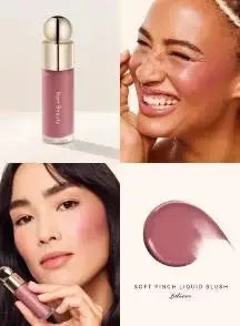 Rare Beauty New Butter Contains 4g of hyaluronic acid Lipstick Gentle Caramel Color Moisturizing Volumizing Loved/friendly Blush