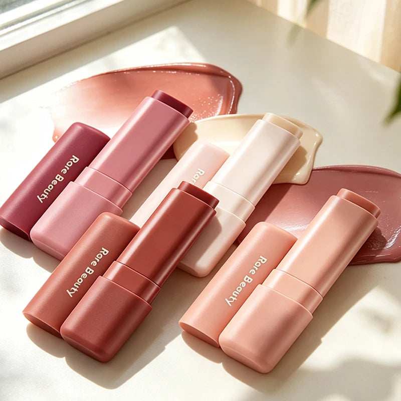 RARE Beauty Lightweight Texture Hydration Non Greasy Water Light Sensation Liquid Blusher Moisturizing Butter Lipstick Cosmetics