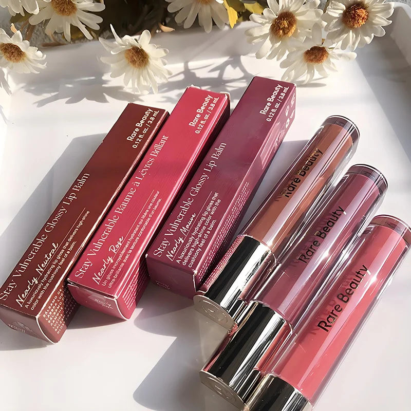 Rare Beauty Butter Lip Balm Liquid Blush Smoothly Long Lasting Plump Makeup Hope Love Virtue Happy Wonder Worth Brand Cosmetic